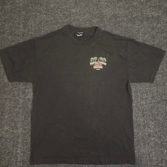 Harley Davidson Honolulu Hawaii Tee. mens L - Picture 3 of 5